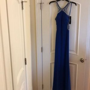 Betsy & Adam royal blue gown